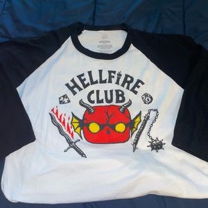 Stranger Things Hellfire Club Pop! Tee